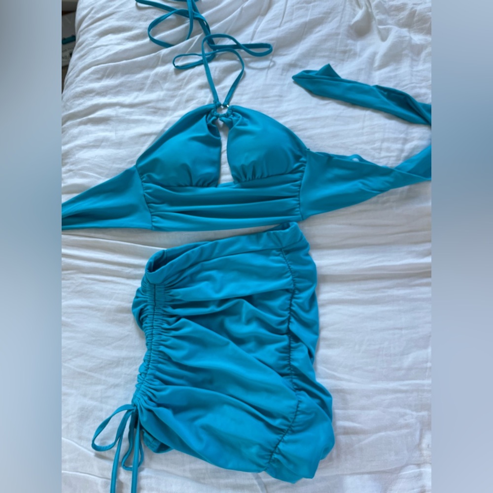 Matching Going Out Set Turquoise